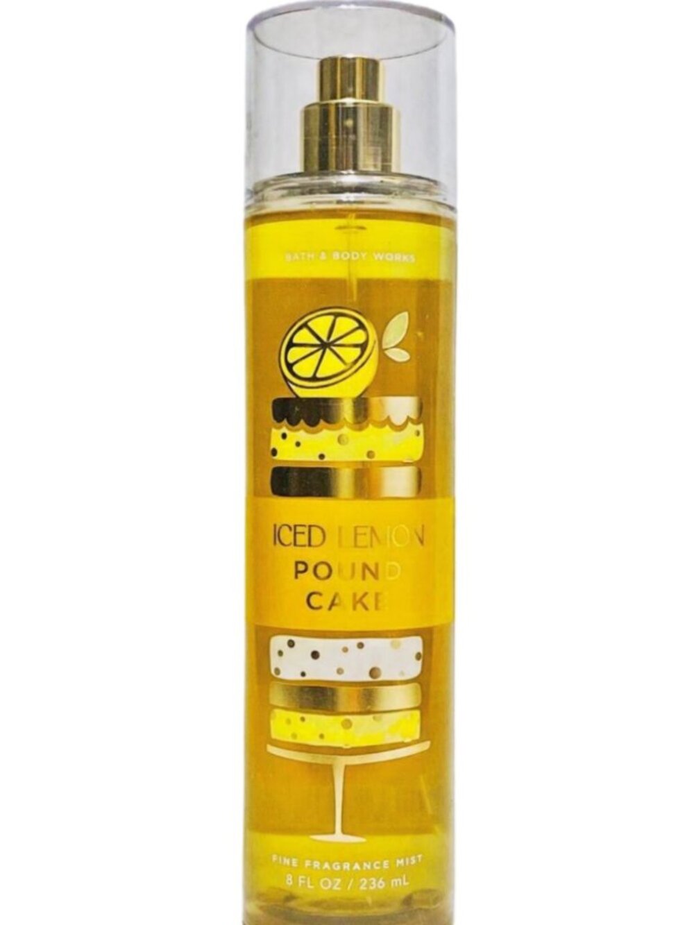 Bath & Body Works Iced Lemon Pound Cake Fine Fragrance Mist